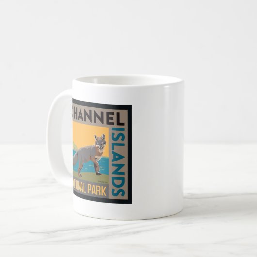 Channel Islands National Park | Fox Kaffeetasse (Vorderseite Links)