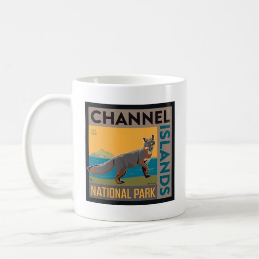 Channel Islands National Park | Fox Kaffeetasse (Links)