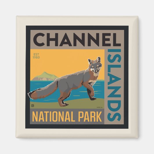Channel Islands National Park | Fox Magnet (Vorne)