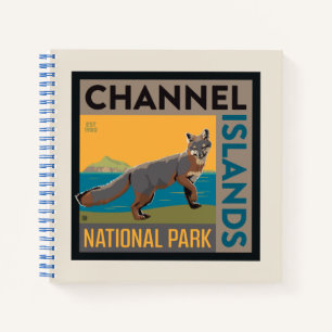 Channel Islands National Park Fox Notizblock