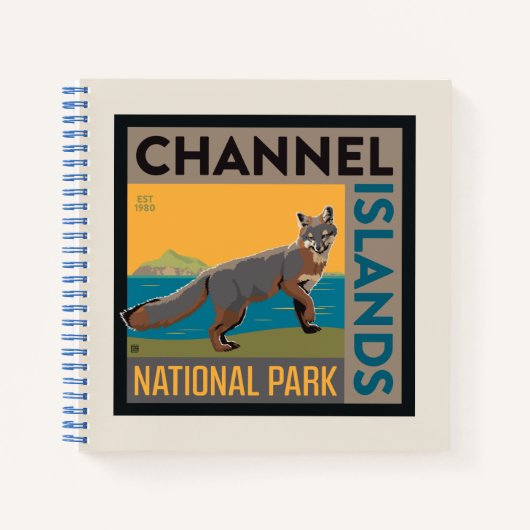 Channel Islands National Park | Fox Notizblock (Vorderseite)
