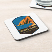 Channel Islands National Park Getränkeuntersetzer (Linke Seite)