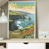 Channel Islands National Park Illustration Travel Poster