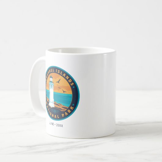 Channel Islands National Park Kaffeetasse (Vorderseite Links)