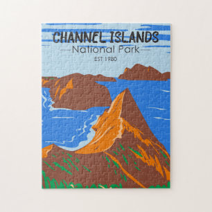 Channel Islands National Park Kalifornien Vintage Puzzle