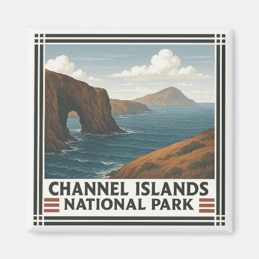 Channel Islands National Park Magnet (Vorne)