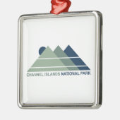 Channel Islands National Park Mountain Sun Ornament Aus Metall (Links)
