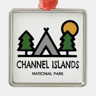 Channel Islands National Park Ornament Aus Metall