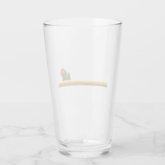 Channel Islands National Park Pine Trees Sun Glas (Rückseite)