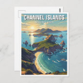 Channel Islands National Park Postkarte (Vorne/Hinten)