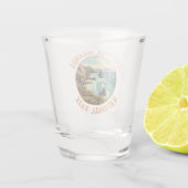 Channel Islands National Park Retro Kunstgewerbe Schnapsglas (Rückseite)