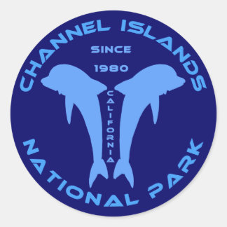 Channel Islands National Park Runder Aufkleber