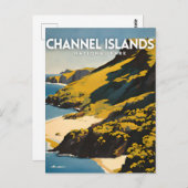 Channel Islands National Park Travel Postkarte (Vorne/Hinten)