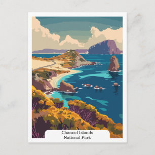 Channel Islands National Park USA Postkarte