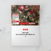 Channel Shopping Weihnachtskarte Feiertagskarte (Innenseite)