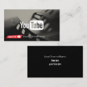 Channel-Werbekarte Visitenkarte (Vorne/Hinten)