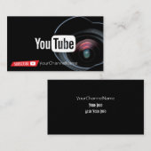 Channel-Werbekarte Visitenkarte (Vorne/Hinten)