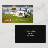 Channel-Werbekarte Visitenkarte (Vorne/Hinten)