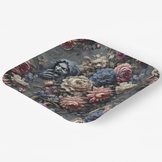 Channeling the Veil – Gothic Victorian Pappteller (Gewinkelt)