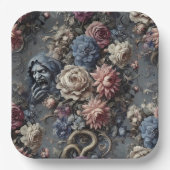 Channeling the Veil – Gothic Victorian Pappteller (Vorderseite)