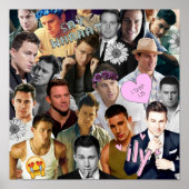 Channing Tatum Collage Poster (Vorne)