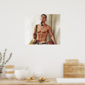 CHANNING TATUM SHIRTLESS POSTER (Küche)
