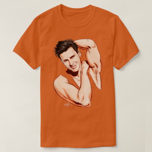 Channing Tatum T-Shirt (Design vorne)