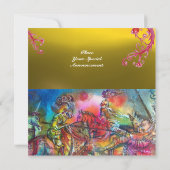 CHANSON DE ROLAND / BEKÄMPFUNG VON ÜBERNACHTUNGEN  EINLADUNG (Rückseite)