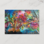 CHANSON DE ROLAND / BEKÄMPFUNG VON ÜBERNACHTUNGEN  VISITENKARTE (Rückseite)