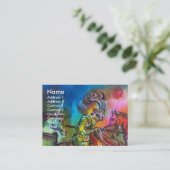 CHANSON DE ROLAND / BEKÄMPFUNG VON ÜBERNACHTUNGEN  VISITENKARTE (Stehend Vorderseite)