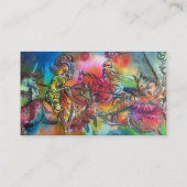 CHANSON DE ROLAND / BEKÄMPFUNG VON ÜBERNACHTUNGEN  VISITENKARTE (Rückseite)