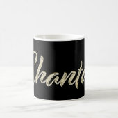 Chantal white gold Handwriting Tasse Kaffeetasse (Mittel)