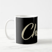 Chantal white gold Handwriting Tasse Kaffeetasse (Links)