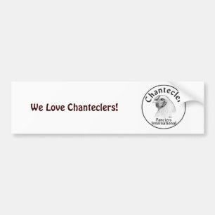 Chantecler Fanciers Logo Autoaufkleber