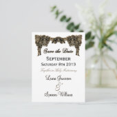 Chanteleah White Wedding Erinnerung Postkarte (Stehend Vorderseite)