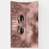 Chantelle Eyelash Brows Makeup Artist Tropfens Banner (Vertikal)
