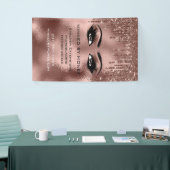 Chantelle Eyelash Brows Makeup Tropfen Vertikal Banner (Messeveranstaltung)
