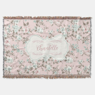 Chantelle Pink Vintage Rose Decke