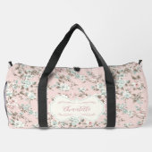 Chantelle Pink Vintage Rose Duffle Bag (Rückseite)
