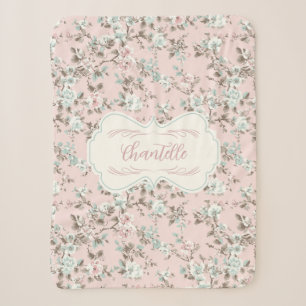 Chantelle Pink Vintage Rose Sherpadecke