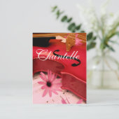 Chantelle Postkarte (Stehend Vorderseite)