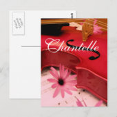Chantelle Postkarte (Vorne/Hinten)