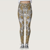 Chantelvilla Dove Two Toned Elegant Leggings (Vorderseite)