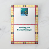 Chanticleer, frohe Feiertage Feiertagskarte (Innenseite)