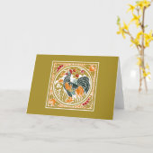 Chanticleer Karte (Gelbe Blume)