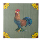Chanticler Rooster Fliese (Vorderseite)