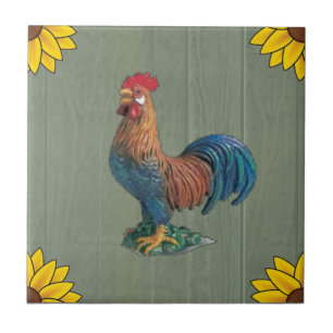 Chanticler Rooster Fliese