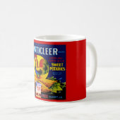 Chanticler Rooster Label Kaffee Tasse (VorderseiteRechts)