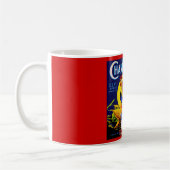 Chanticler Rooster Label Kaffee Tasse (Links)