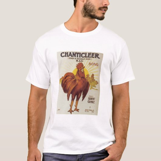 Chanticler Vintag Songbook Cover T-Shirt (Vorderseite)